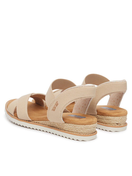Skechers Skechers Szandál BOBS Desert Kiss - Golden Lily 114418/NAT Bézs