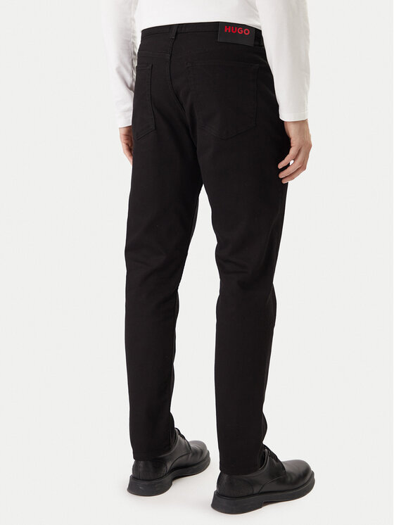 HUGO HUGO Džinsi 50554144 Melns Regular Fit