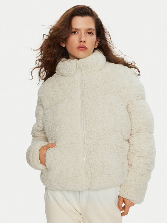 Brave Soul Brave Soul Пуховик LJK-MICHELLINCRE Écru Regular Fit