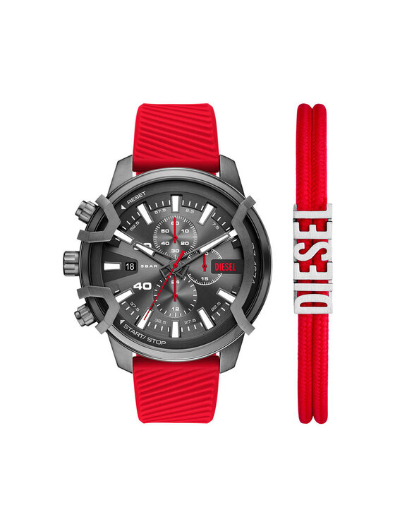 Diesel Diesel Orologio DZ4673SET Rosso