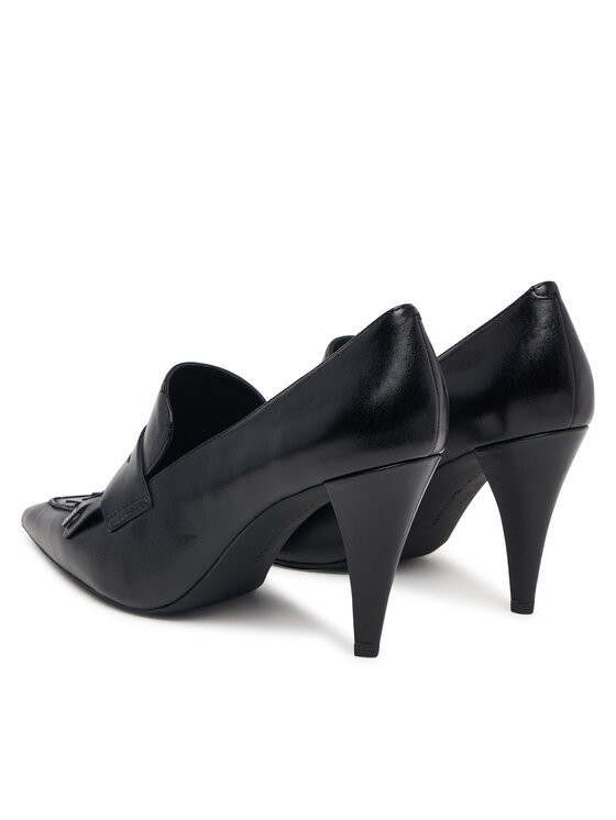 Tommy Hilfiger Tommy Hilfiger Szpilki Th Penny Bar Pointy Pump FW0FW09529 Czarny