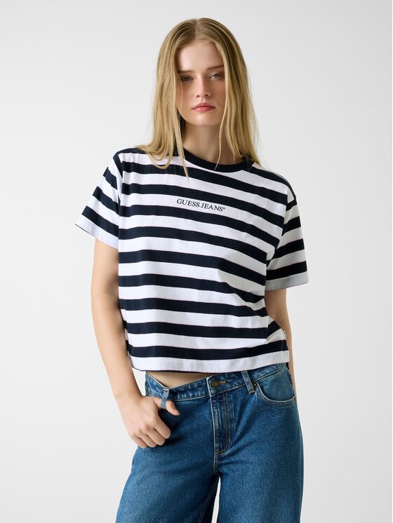 Guess Jeans Guess Jeans T-shirt 180718 Blu Classic Fit