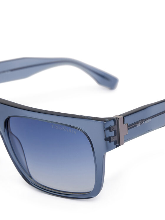 Trussardi Trussardi Okulary przeciwsłoneczne TSM9061 Granatowy