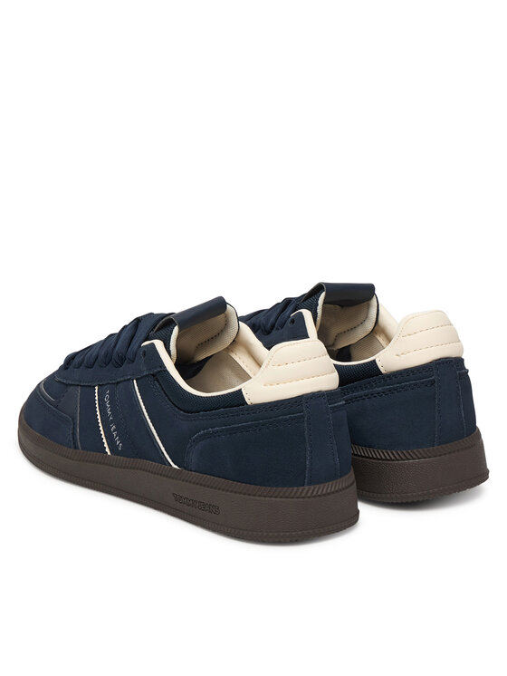 Tommy Jeans Tommy Jeans Sneakersy The Greenwich Edge Suede EN0EN02924 Granatowy