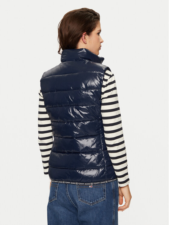 Tommy Jeans Tommy Jeans Vesta DW0DW19390 Tmavomodrá Regular Fit