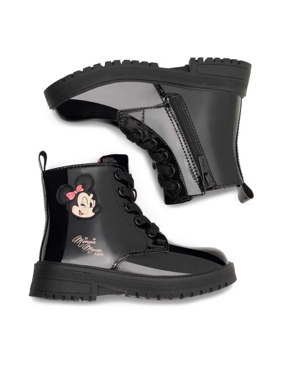 Mickey&Friends Mickey&Friends Škornji AW23-5DSTC-B Črna
