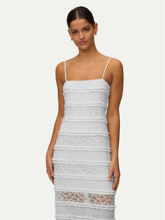 Vero Moda Vero Moda Вечірня сукня Lucia 10348443 Кремовий Regular Fit