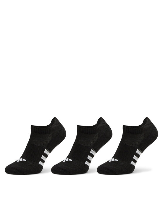 adidas Zeķes-pēdiņas unisex Performance Cushioned Low Socks 3 Pairs IC9518 Melns