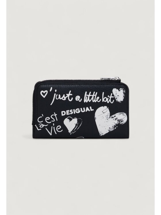 Desigual Desigual Μεγάλο Πορτοφόλι Γυναικείο MONE_SESHAT EMMA 2.0 Μαύρο