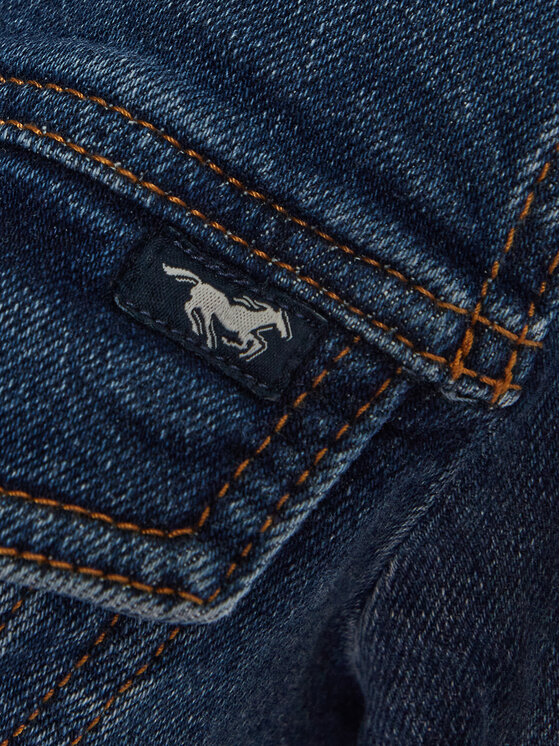 Mustang Mustang Giacca di jeans Santa Rosa 1015593 Blu scuro Regular Fit