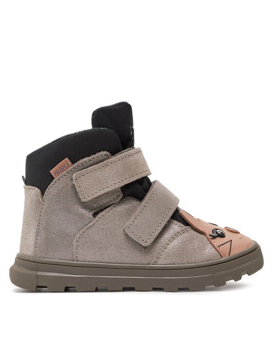 Mrugała Mrugała Schnürschuhe Adny 6280/4-84 Silberfarben