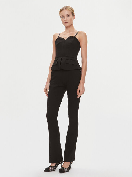 KARL LAGERFELD Overal 240W1311 Čierna Regular Fit