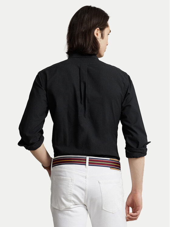 Polo Ralph Lauren Polo Ralph Lauren Cămașă Bsr 710772290 Negru Custom Fit