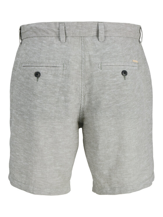 Jack & Jones Jack & Jones Szorty materiałowe Stace 12248627 Zielony ciemny Regular Fit
