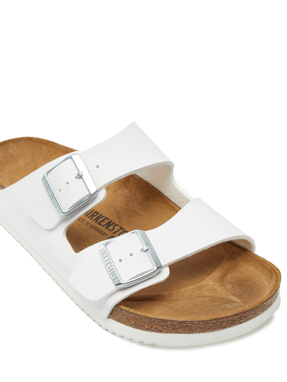 Birkenstock Birkenstock Παντόφλες Arizona Sl Bf 1018220 Λευκό