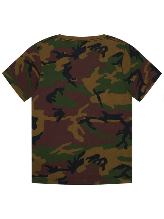 Vans Vans T-shirt Otw Boys VN000IVE Zelena Classic Fit