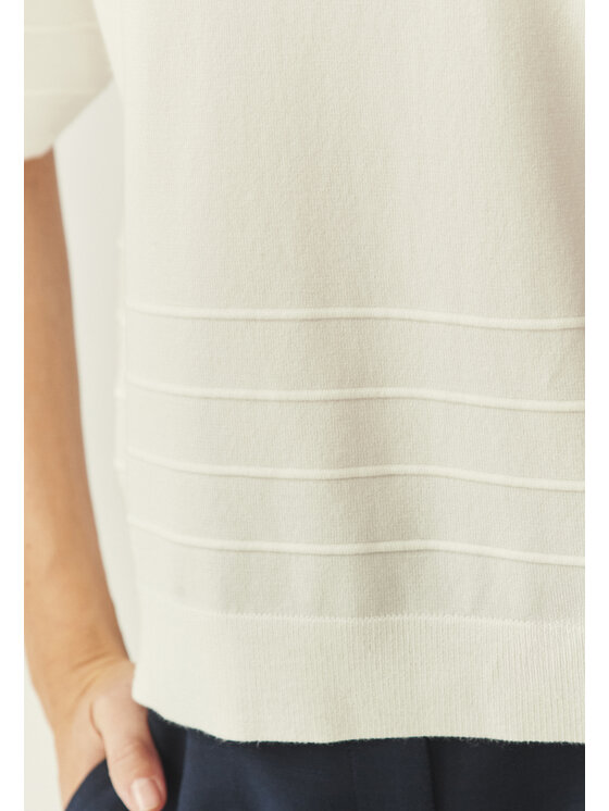 TATUUM TATUUM Blúzka PATRA Biela Loose Fit