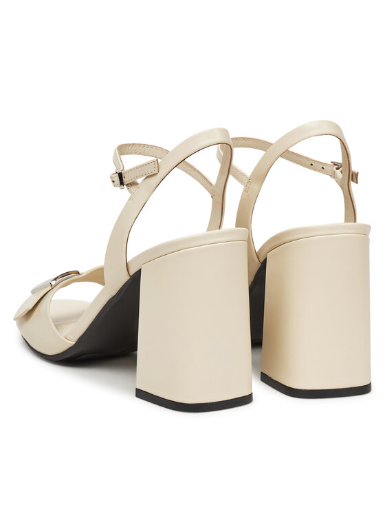Calvin Klein Calvin Klein Sandaalid Heel Sandal 85 W/Ck Hw - Lth HW0HW02485 Ekrüüvärv