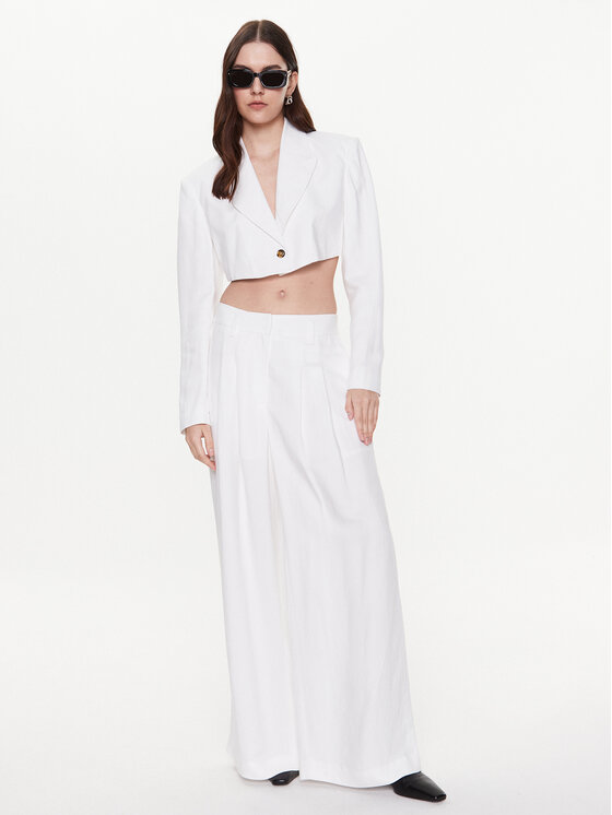 Giacca da abito Loreen 4757840 Bianco Regular Fit