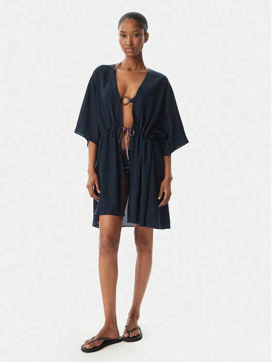 Tommy Hilfiger Tommy Hilfiger Παρεό UW0UW06583 Σκούρο μπλε