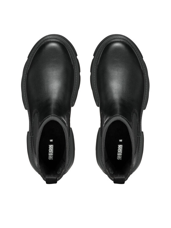 Geox Geox Kozaki J Junette Girl J46HVC 0BCNH C9999 M Czarny