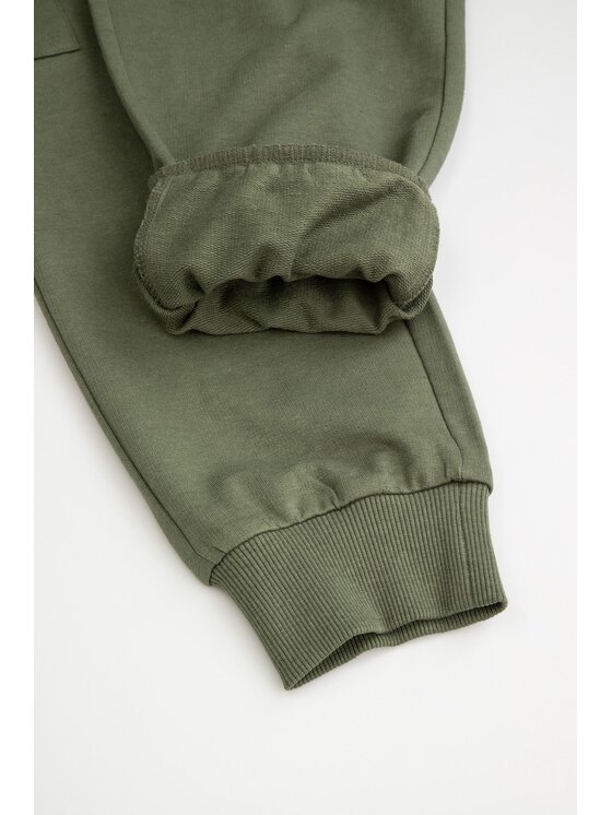 Coccodrillo Coccodrillo Teplákové kalhoty ZC6120101RBJ-027 Khaki Regular Fit