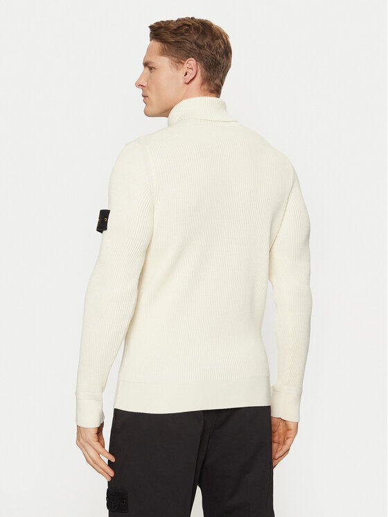 Stone Island Stone Island Rolák 8115552C2 Écru Regular Fit