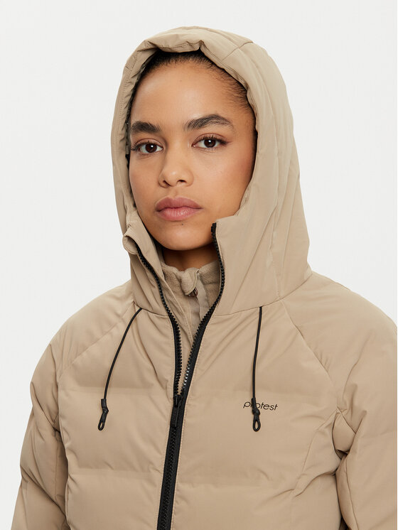 Protest Protest Skijacke Alysumi 6610744 Beige Slim Fit