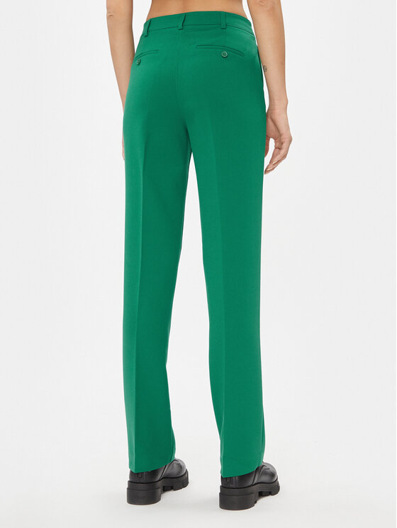 United Colors Of Benetton United Colors Of Benetton Παντελόνι υφασμάτινο 49HHDF04E Πράσινο Regular Fit