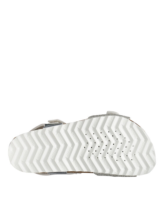 Geox Geox Sandali J Adriel Girl J028MC 0BNEW C1007 D Srebrna