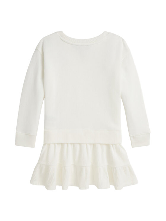 Polo Ralph Lauren Polo Ralph Lauren Плетена рокля 312981086001 Екрю Regular Fit