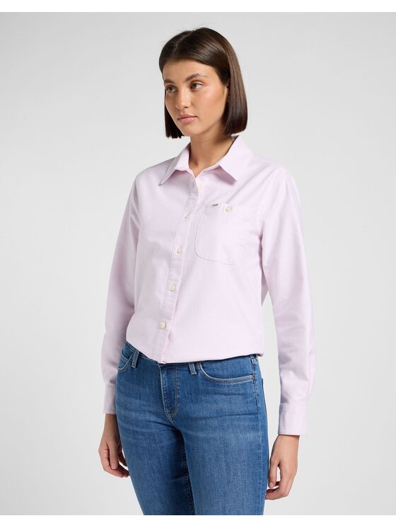 Lee Lee Koszula ALL PURPOSE SHIRT Różowy Regular Fit
