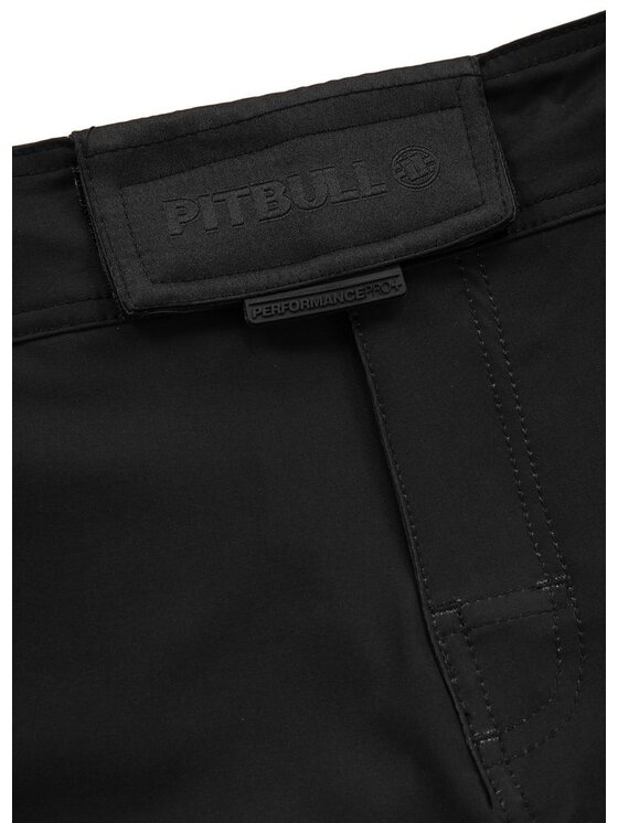 PITBULL PITBULL Szorty sportowe Spodenki treningowe Performance Pro plus ADCC XXL Czarny Regular Fit