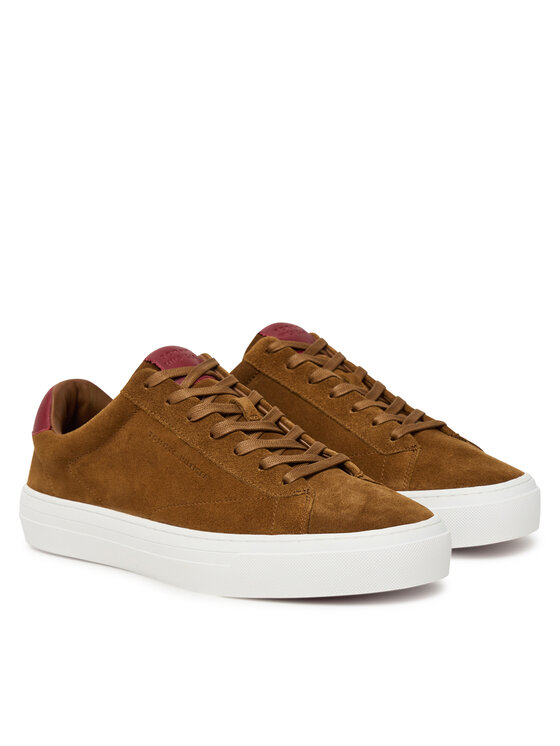 Tommy Hilfiger Tommy Hilfiger Tenisice Premium Dress Cupsole FM0FM05573 Smeđa