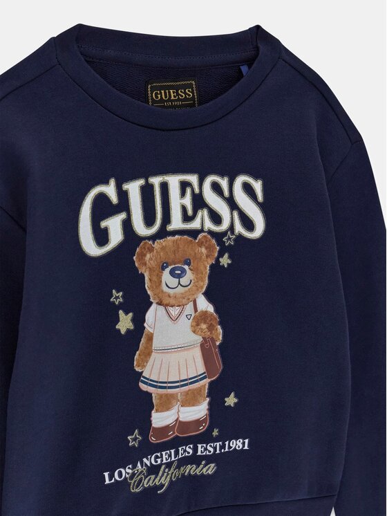 Guess Kids Guess Kids Sweter 183739 Niebieski Classic Fit