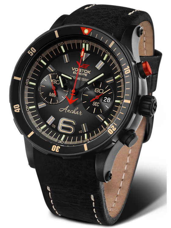 Vostok Europe Vostok Europe Zegarek 6S21-510C582 Czarny