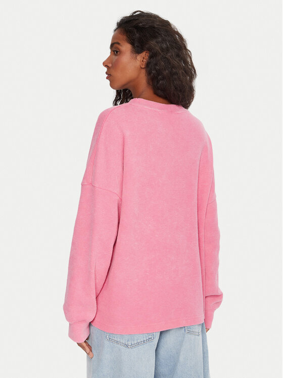 Roxy Roxy Світшот Eastside ERJKT04322 Рожевий Boxy Fit