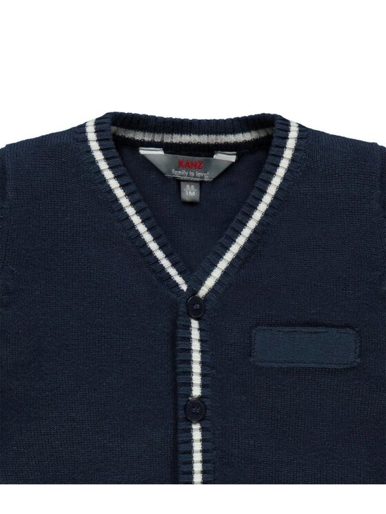 Kanz Kanz Koszula 1832837-3043 Niebieski Basic Fit