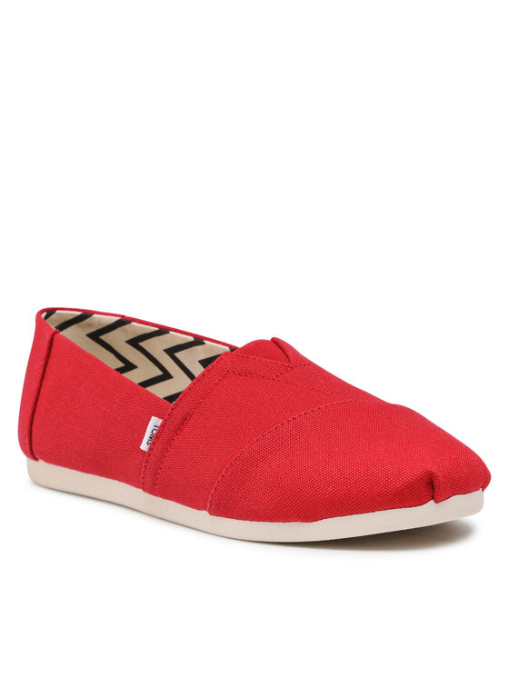 Pantofi Toms Alpargata 10017665 Roșu
