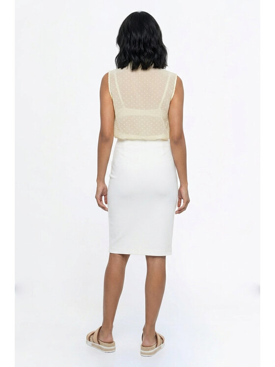 FIGL FIGL Μπλουζάκι M1368 Κίτρινο Regular Fit