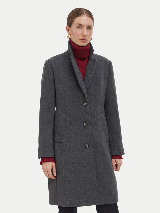 Liu Jo Liu Jo Prehodni plašč WF6411 T720A Siva Regular Fit