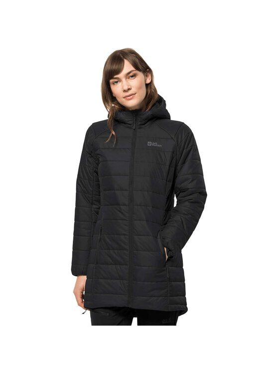 Jack Wolfskin Jack Wolfskin Kurtka przejściowa Jack Wolfskin Bergland INS Jkt W Czarny Regular Fit