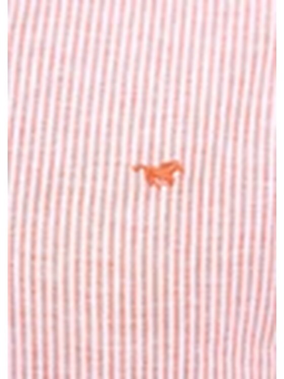 Mustang Mustang Koszula Style Rawlins Czerwony Slim Fit