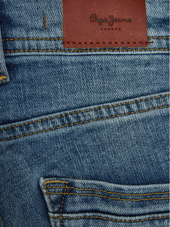 Pepe Jeans Pepe Jeans Jeansy Slim Jeans Jr PB202136MN5 Niebieski Slim Fit