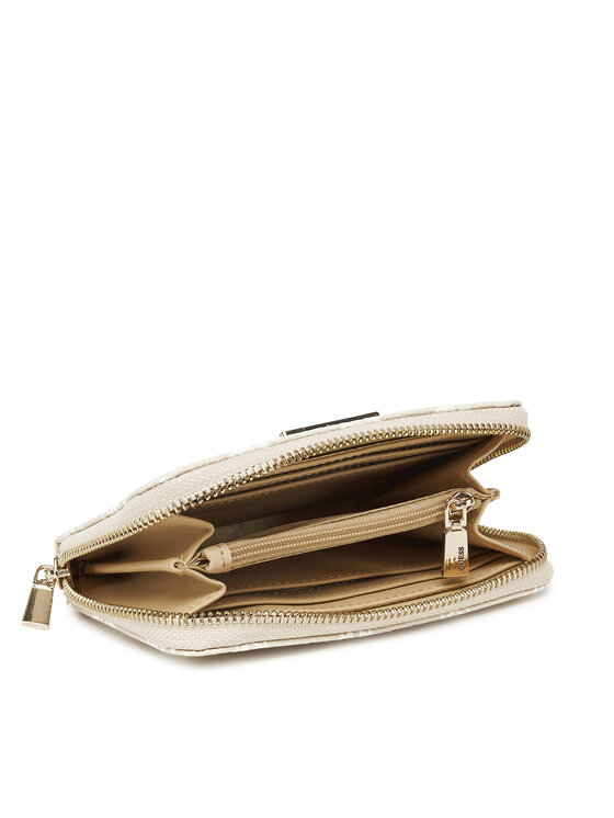 Guess Guess Portofel Mare de Damă SWPG85 00140 Écru