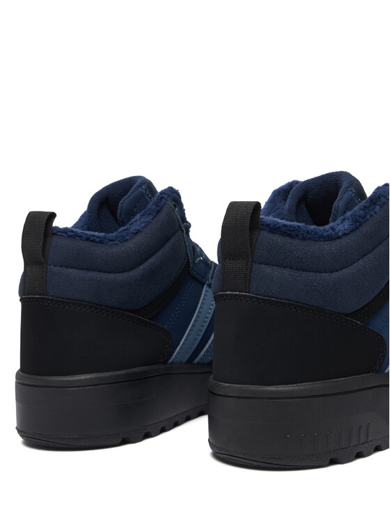 adidas adidas Sneakersy Hoops 4.0 Mid J Shoes KI6382 Modrá