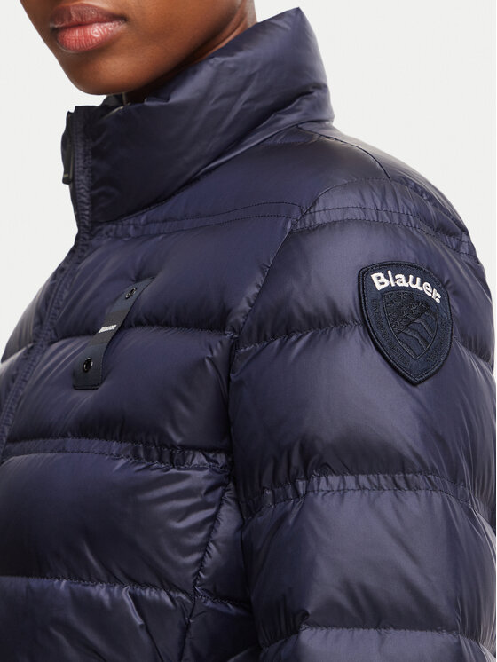 Blauer Blauer Pūkinė striukė Georgia 26WBLDC03049 Tamsiai mėlyna Slim Fit