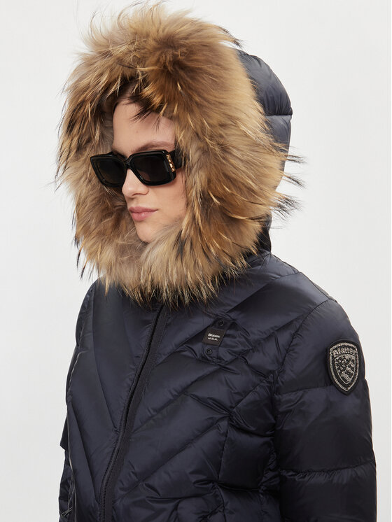 Blauer Blauer Daunenjacke 23WBLDC03141 Dunkelblau Regular Fit
