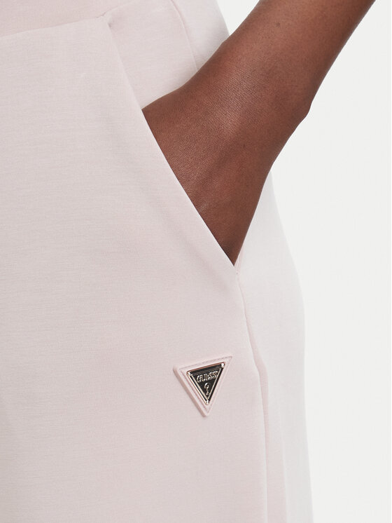 Guess Guess Долнище анцуг V4YB07 KCAY2 Светлорозов Relaxed Fit