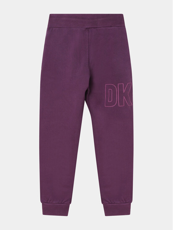 DKNY DKNY Долнище анцуг D54000 D Виолетов Regular Fit